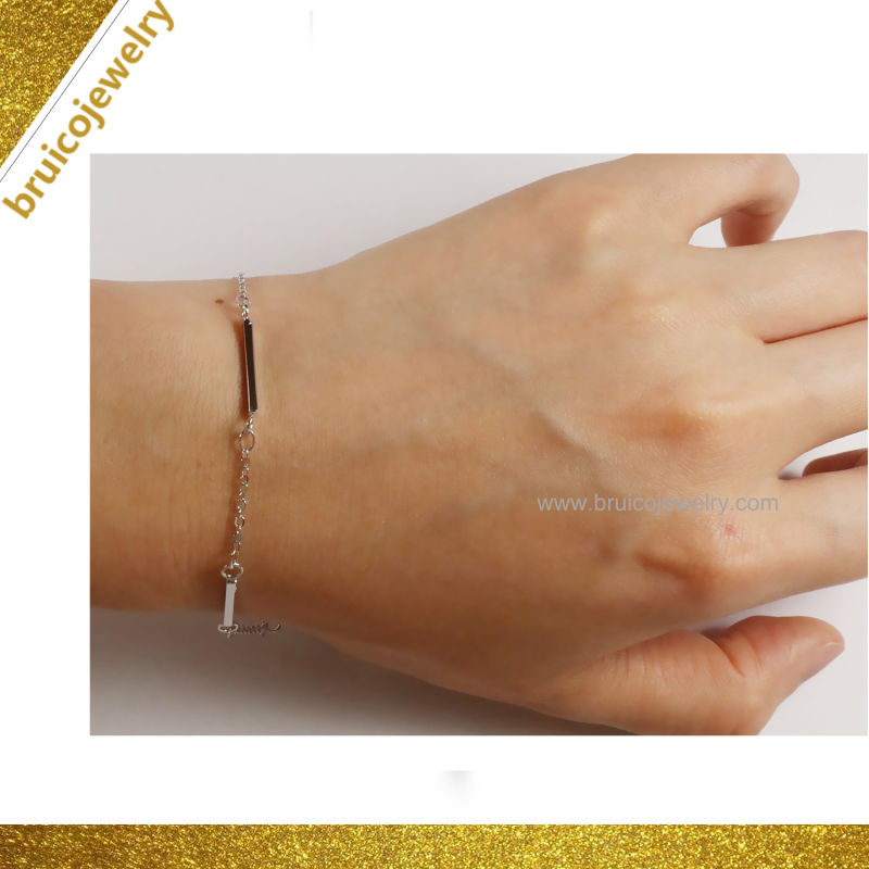 Fashion Elegant 9K Gold Rhodium Color Bracelet for Girls