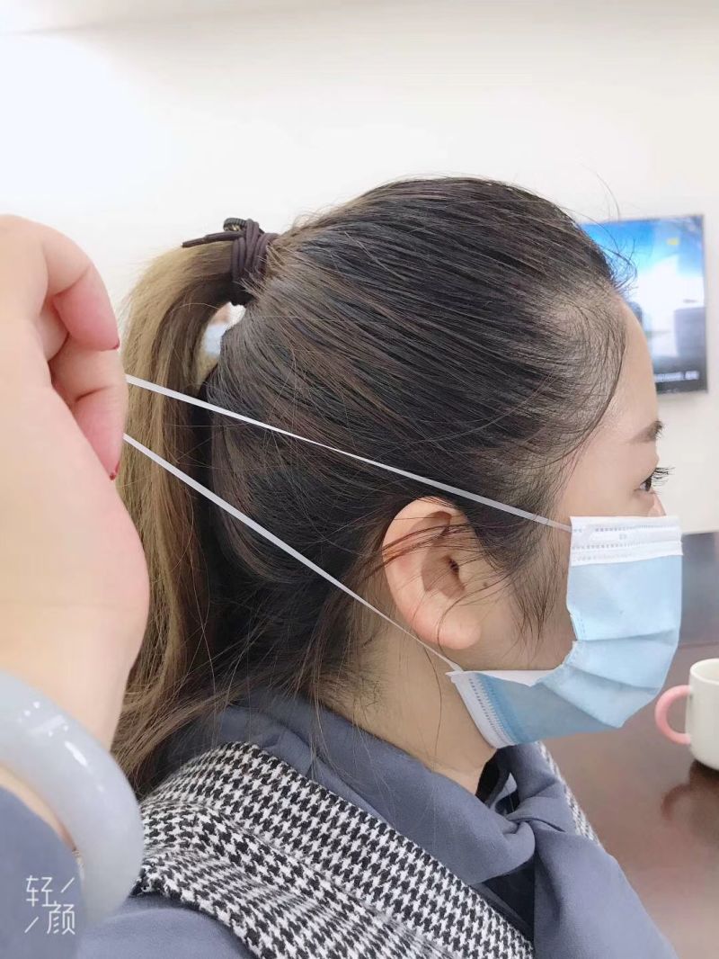 Silicone Reusable Elastic Flexible Ear Loop Ear Belt Ear Rope for Face Mask