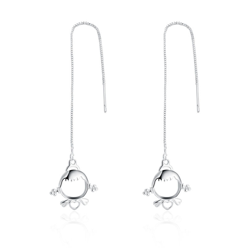 Popular Hotsale Women Earrings Jewelry Steriling Silver Gift