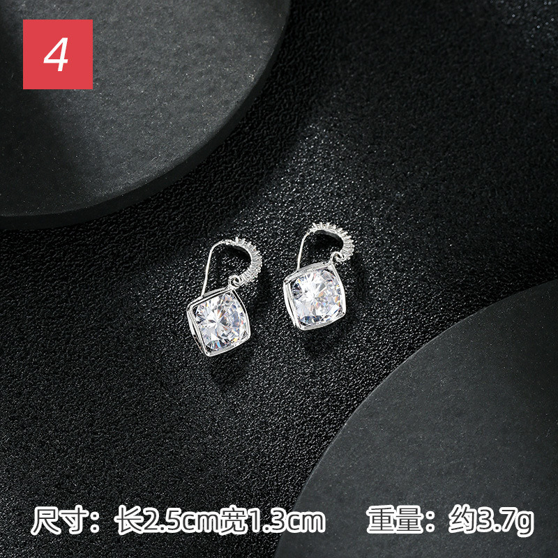 Fashion Jewelry 2020 Earrings Pearl Hoop Earring Sterling Silver 925 Custom Name Earrings