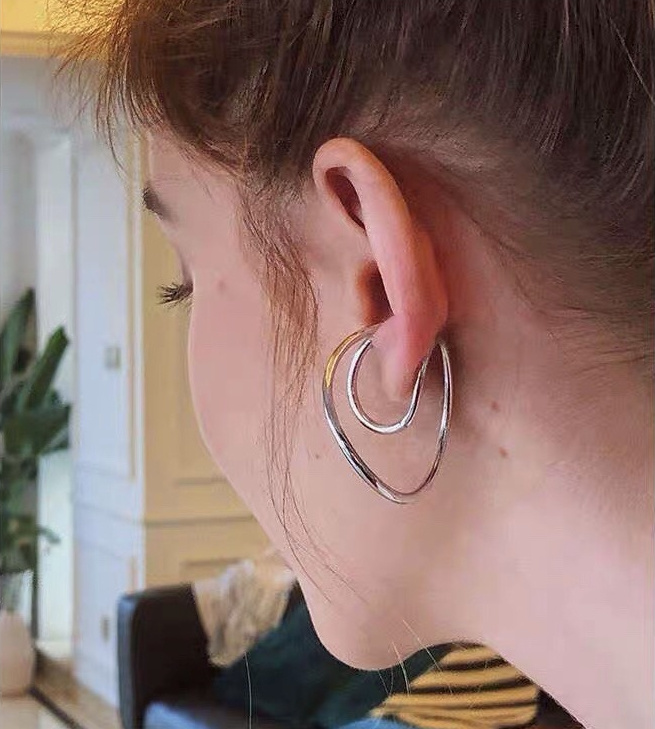 Creative Design Nordic Simplicity Non-Pierced Ear Clip Earrings