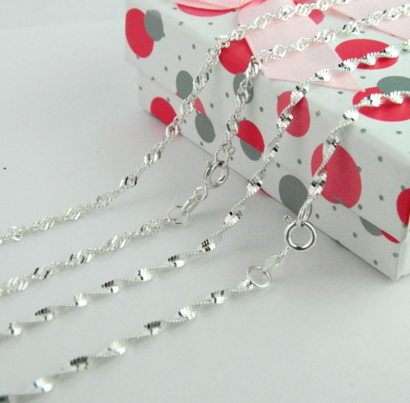 Silver Jewelry, Sterling Silver Chain, Silver Necklace