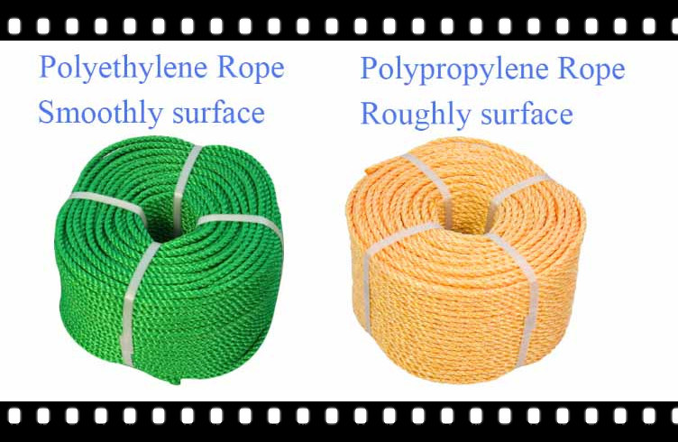 3 Strands 4 Strands PP PE Twist Rope 3 Strand Twisted 6mm Flat Rope PP Packing Rope