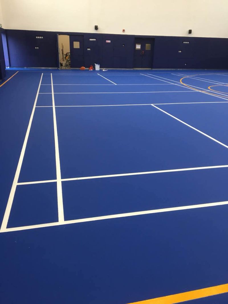 Silicone PU Basketball/Volleyball Court/ Tennis Court/ Tbale Tennis Court