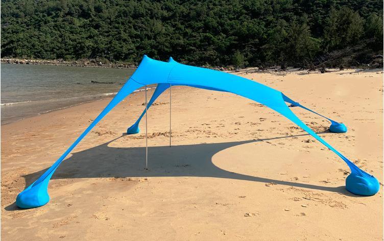 Popular Beach Tent for Outdoor Use, Beach Sunshade Wtih Sandbag