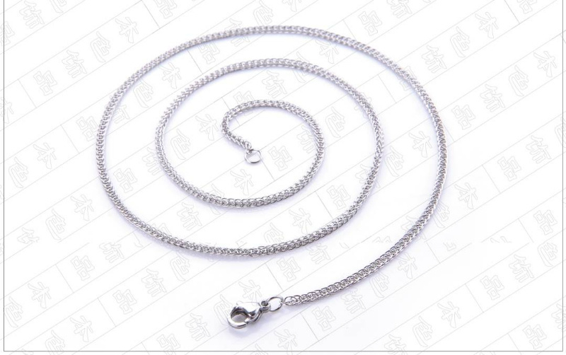 Fashion Wheat Chopin Chain Necklace for The Design of Handmade Jewelry