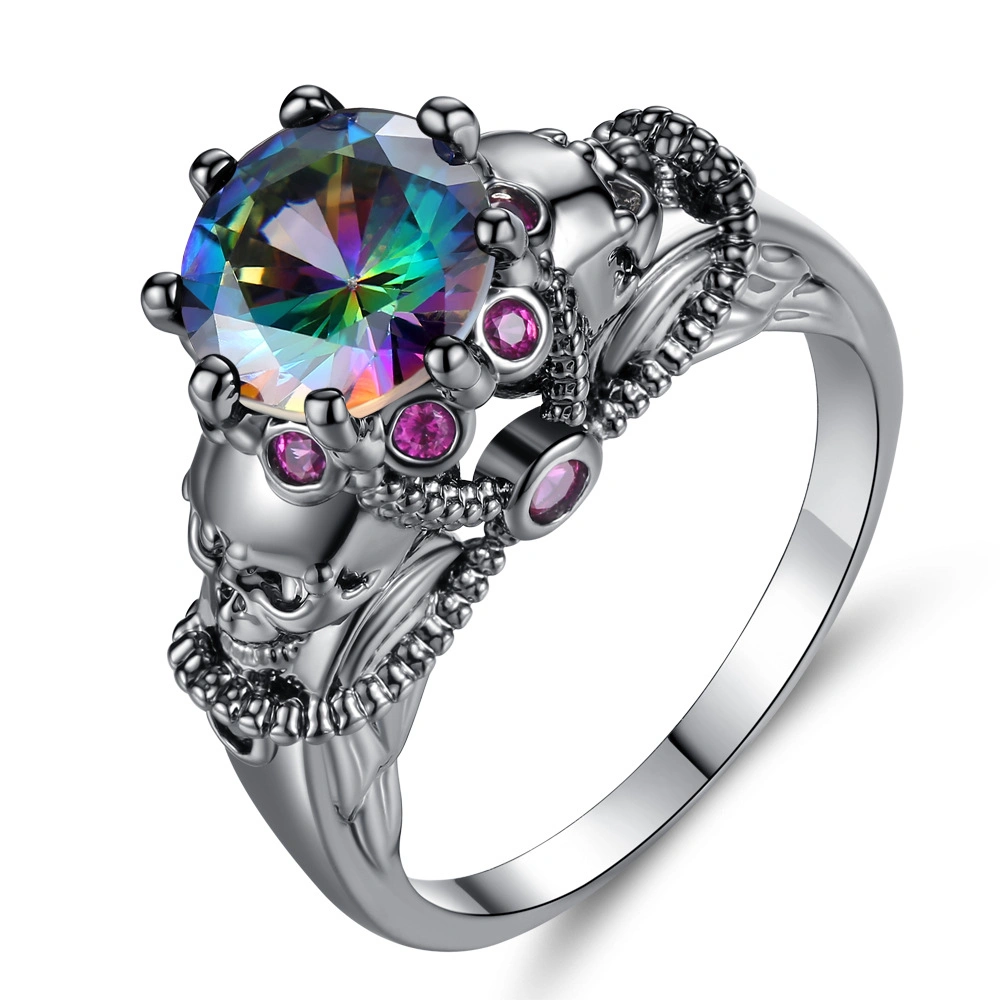 Fashion Jewelry Luxury Natural Diamond 925 Sterling Silver Rings 9K 14K 18K Gold Wedding Jewelry Ring