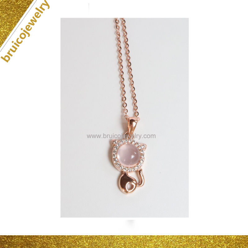 Trendy Charm Necklace Simple Jewelry Chain Silver Necklace