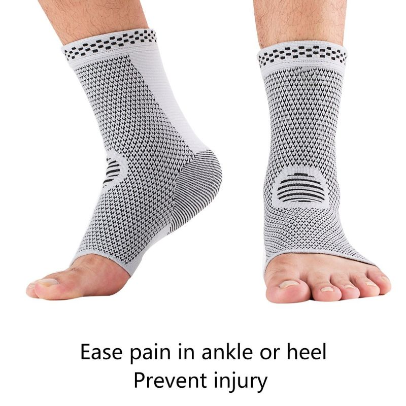Outdoor Sports Safety Foot Compression Sock Ankle Support, Football and Basketball Ankle Pad