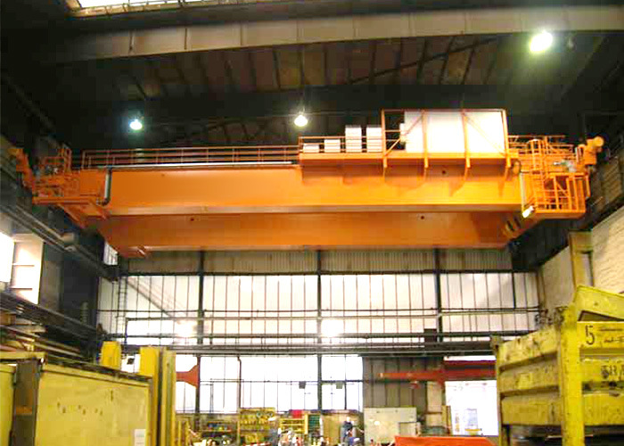 Eot Double Beam Overhead Crane-Double Girder Bridge Crane with Carrier Beam