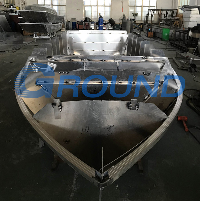 5.0m Deep V Freshwater Saltwater Aluminum Boat for Fishing