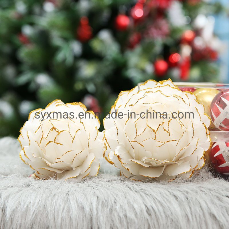 Christmas Feather Hanging Ball Tree Hanging Ornaments Tree Decoration