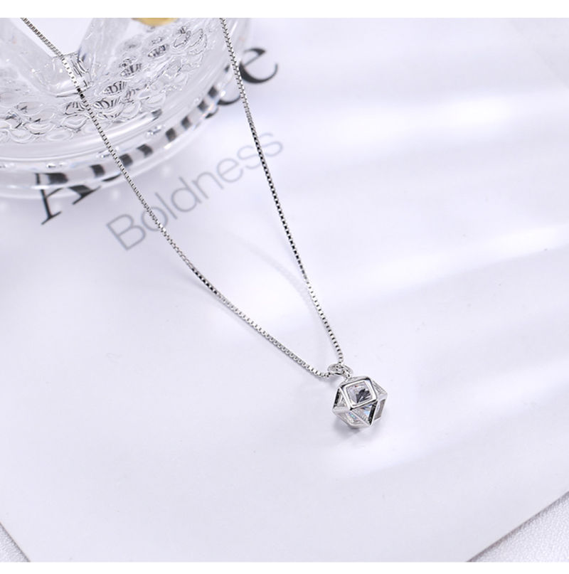 Wholesale Choker Fashion Jewellery Custom 925 Sterling Silver Jewelry Necklace