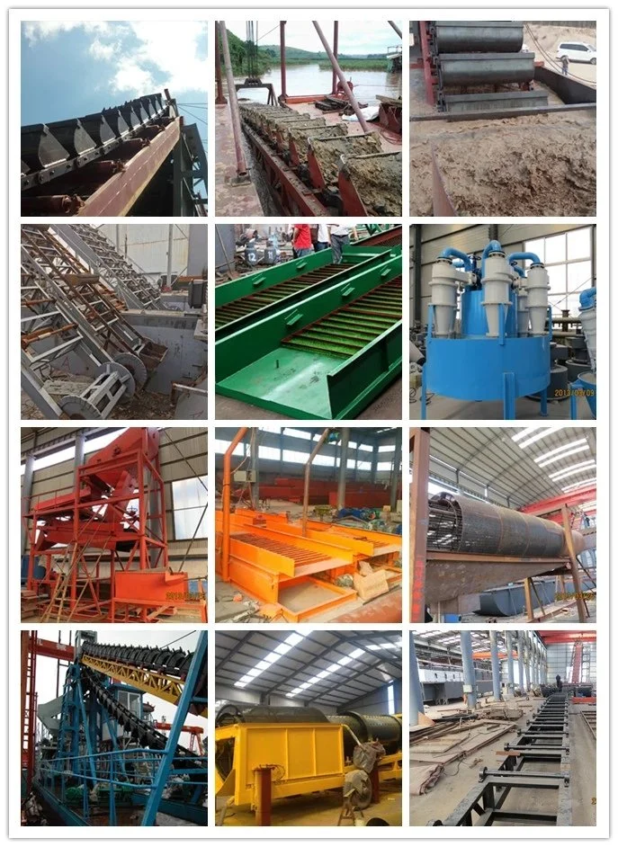 Full Automatic Chain Bucket Gold Dredger for River Gold