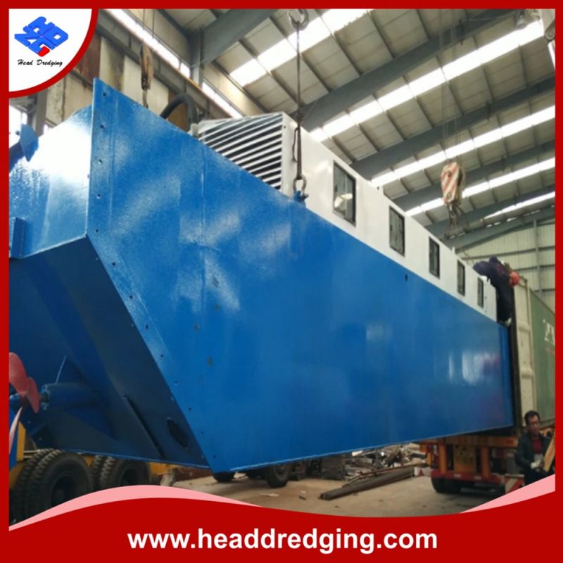 Gold Processing Equipment Chain Bucket Dredger High Capacity Sand Gold Chain Bucket Dredger for Sale