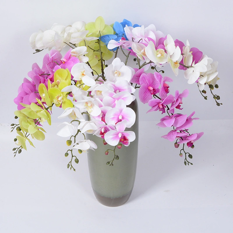 Home Holiday Decoration Artificial Flower Wedding Accessories Flower Real Touch Butterfly Orchid