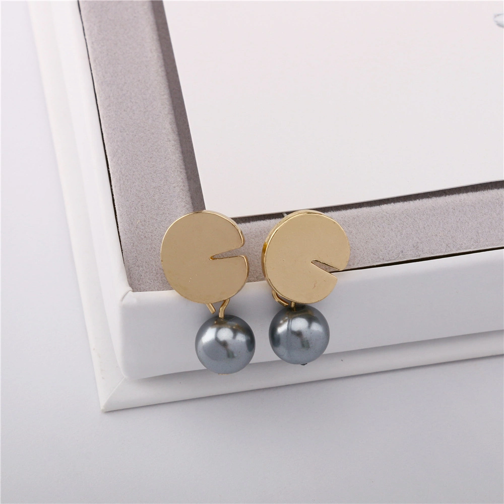 Factory Hot Selling Wedding Pearl Stud Gold Plated Earring Cheap Pearl Earring Making Jewelry