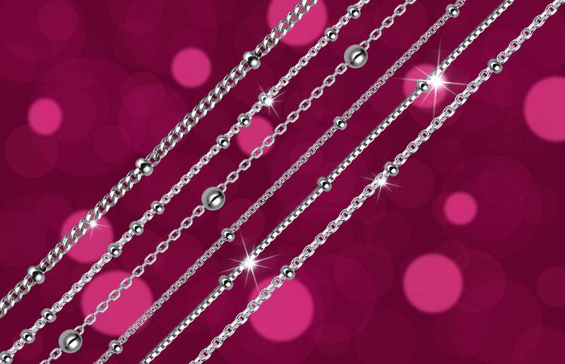 Chain Necklaces, 925 Silver Chain, Pendant Neckalce