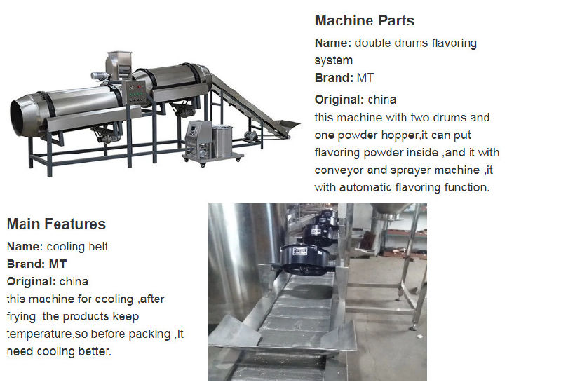 Triangle Snack Machine Triangle Corn Flakes Plant Processing Line Doritos Tortilla Chips Equipment