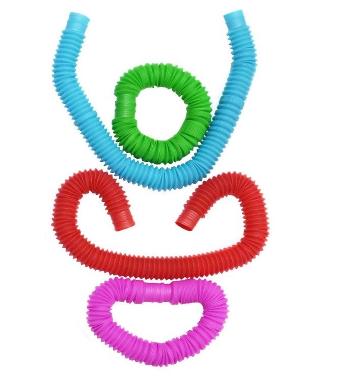 Wholesale Amazon Trending Baby Chew Toy Food Grade Silicone Baby Teether Baby Chew Necklace Autism Sensory Toys