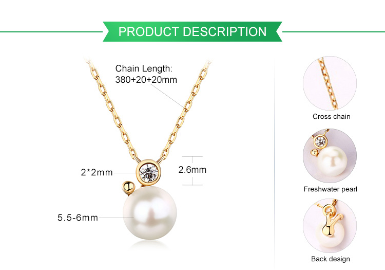 Genuine Pearl Choker Necklace 5.5-6mm Freshwater Pearl Necklace for Bridesmaids Gift
