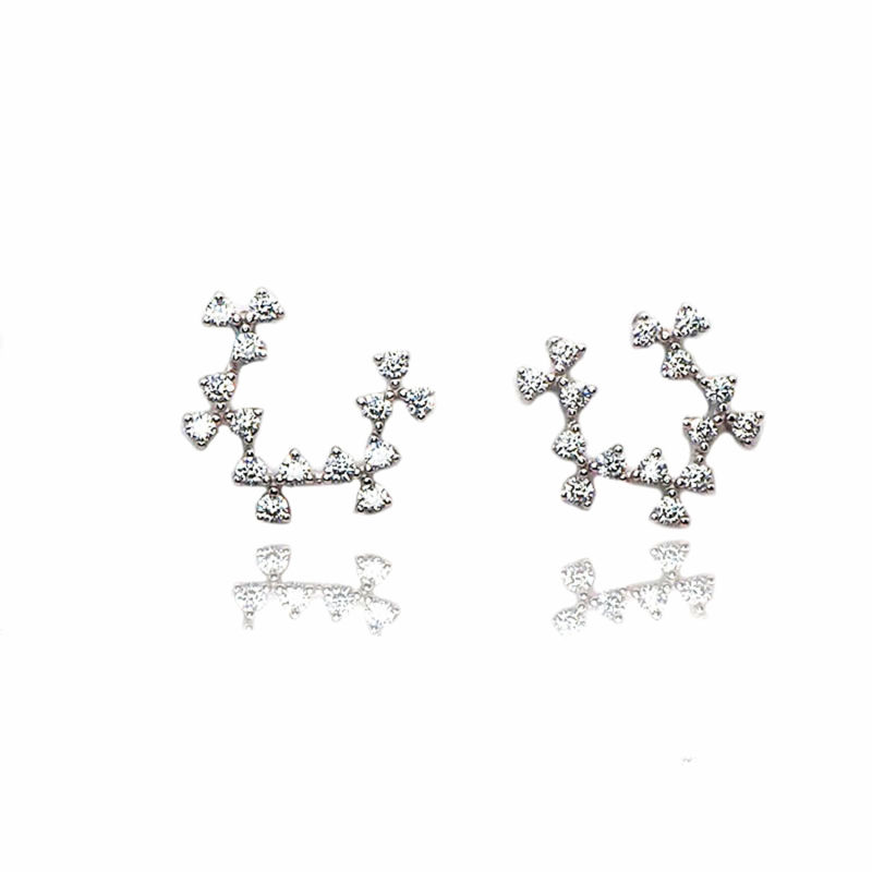 Fashion Jewelry/Accessories/Charms Sterling Sliver Earring as Gift for Girls