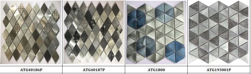 Triangle Shape Aluminum Mosaic