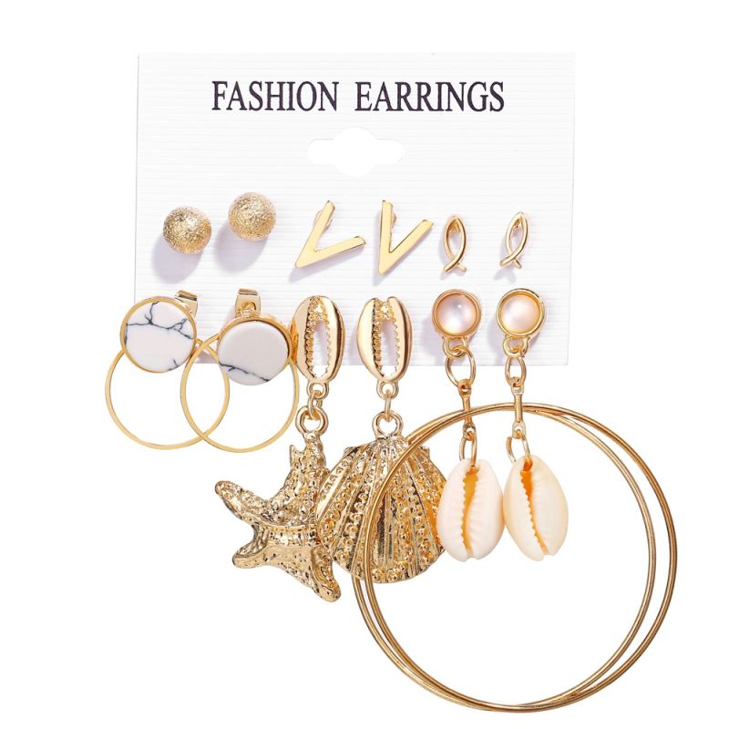 Factory Direct Price Lady High-End Fashion Earrings Sets