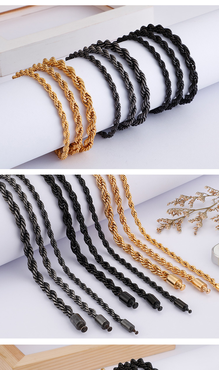 Stainless Steel Jewelry Stainless Steel Rope Chain