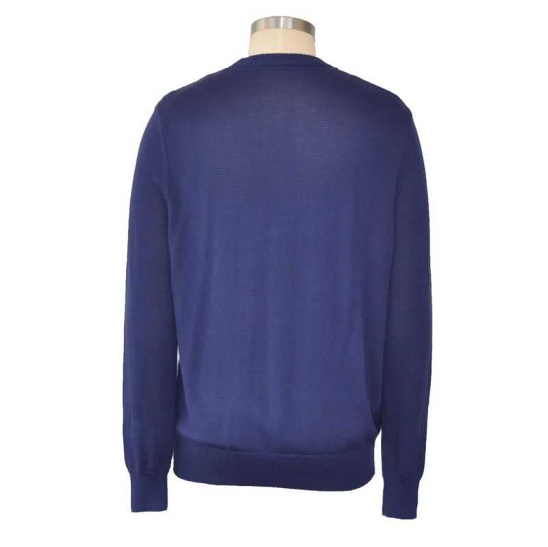 Textured Crewneck Pullover Sweater 531
