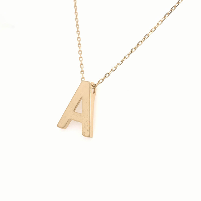 925 Silver K Gold Fashion Chain/Letter Necklace/Collar