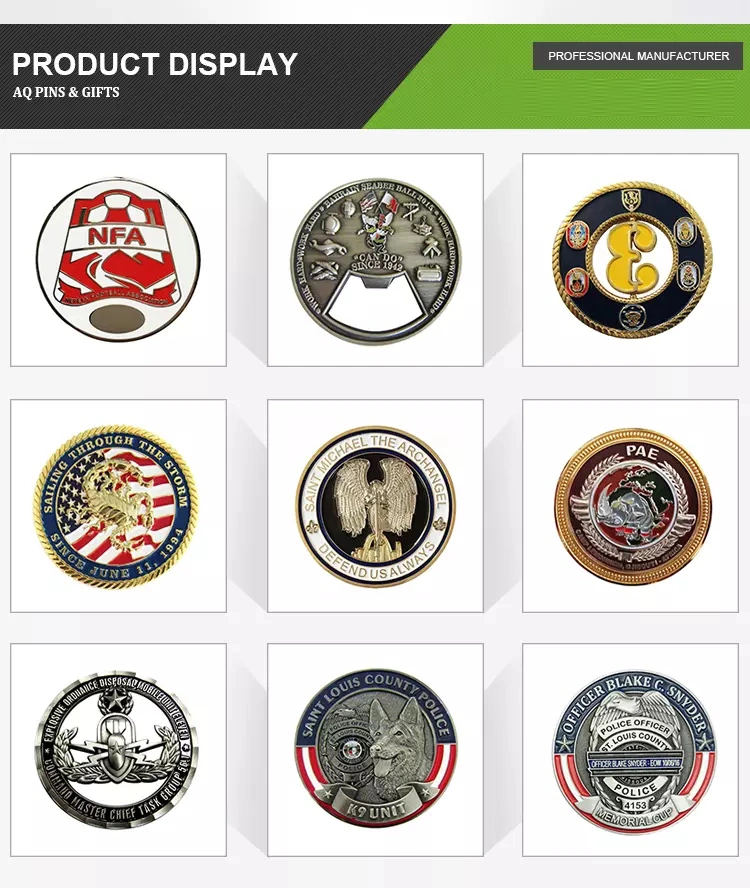 Us Police Coin for Coin RFID Tag Emblem Functional Coin for Honor Medal Coin Pendant (25)