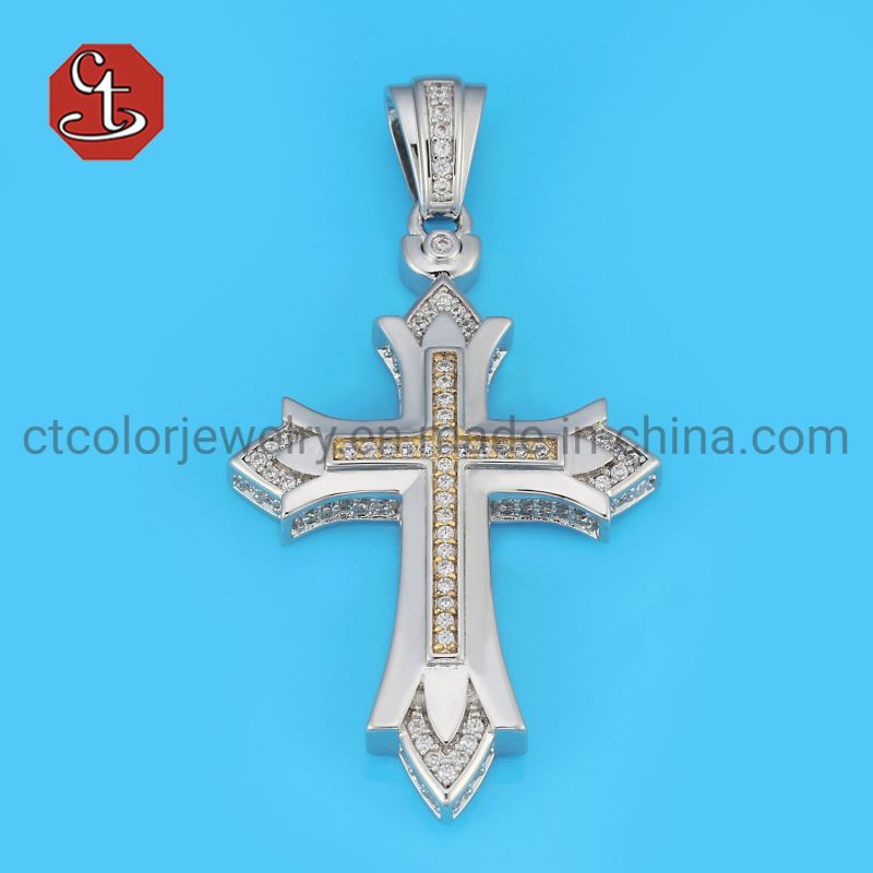 Crucifix Jesus Cross Silver or Brass Necklace Pendant Jesus Christ Crucifix Necklaces