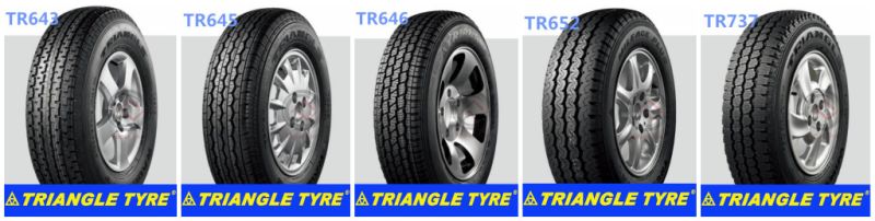 Triangle Winter Snow Car Tyre 185/75r16c 8pr Tr646/Tr767/Tr737 Triangle All Season Car Tire