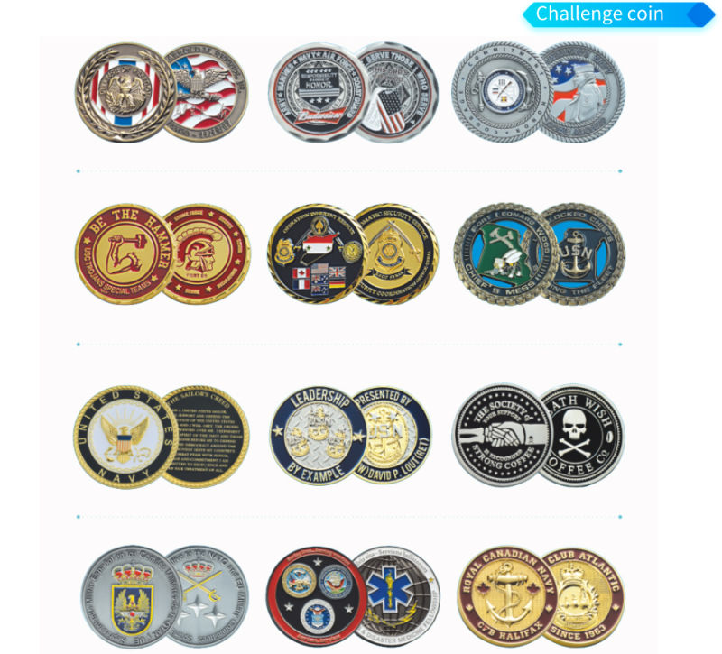 Customized Commemorative Coins Silver Plating Challenges Military Coins