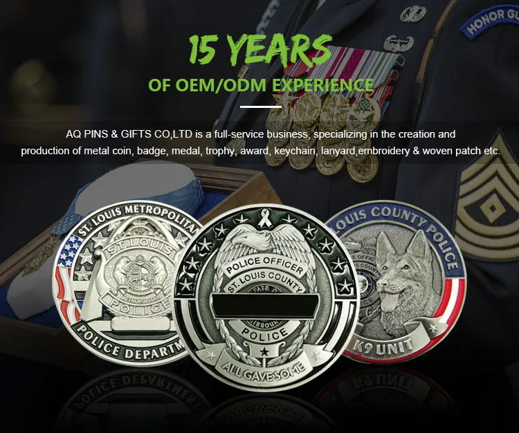 Us Police Coin for Coin RFID Tag Emblem Functional Coin for Honor Medal Coin Pendant (25)