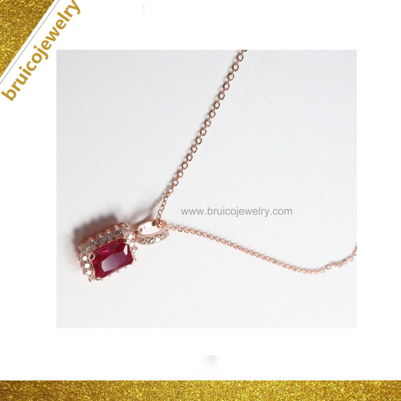 Hot 9K 14K 18K Gold Rhodium Chain Necklace Factory Wholesale Customized Fashion Jewelry Necklace for Ladies