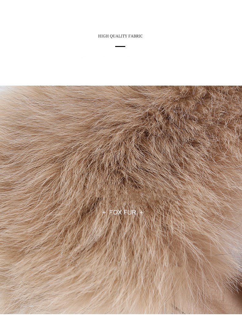 Fox Fur Scarf Female Winter Real Fur Warm Collar Long General Large Fur Collar 5