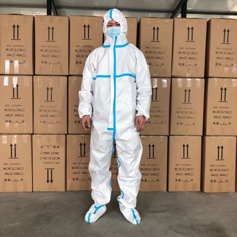 with Feet, Without Feet, Layering Disposable Isolation Clothes Isolation Gown