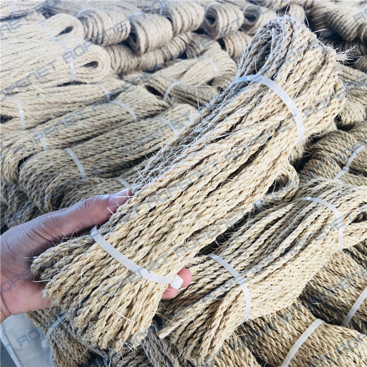 100% Natural Sisal Rope for Sale, Natural Fibre Rope