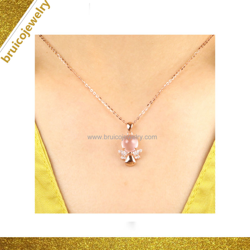 Latest Design New Necklace Jewelry Statement 925 Sterling Silver /18K 14K 9K Rose Gold White Gold Yellow Gold Necklace