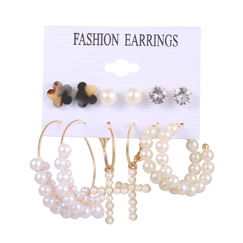 17km Vintage Tassel Acrylic Earrings for Women Bohemian Earrings Set Big Dangle Drop Earring 2020 Brincos Female Fashion Jewelry