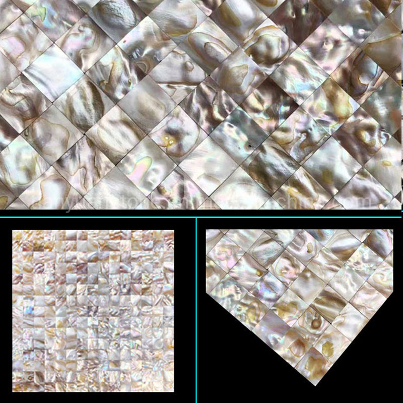 White Natural Mother of Pearl Shell Mosaic Tile