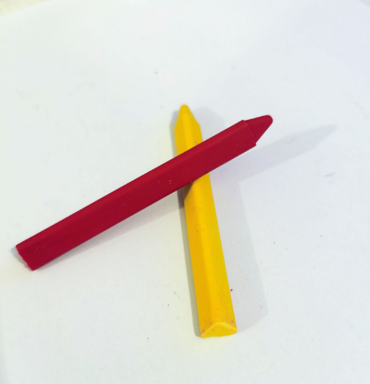 12pk Jumbo Triangle Shape Wax Crayon