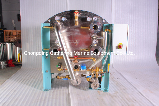 Marine Engine Jacket Water Heating Plate Type Evaporating Fresh Water Generator