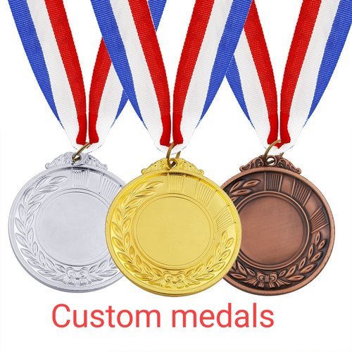 Customized Silver Medal, Silver Medallion, Silver Plating Medal