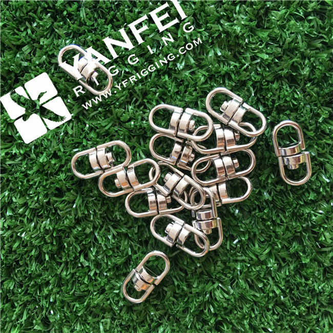 Nickle Plated Double Eye Chain Swivel for Chain