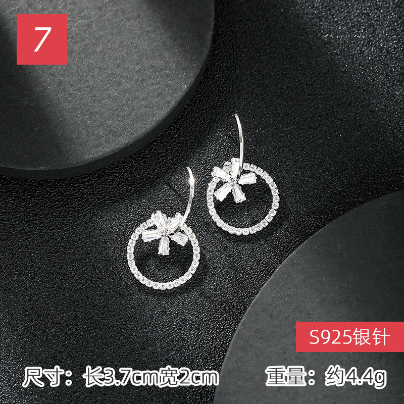 Fashion Jewelry 2020 Earrings Pearl Hoop Earring Sterling Silver 925 Custom Name Earrings