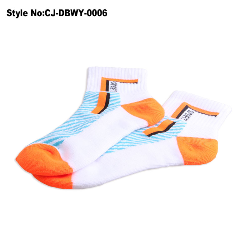 Custom Logo Men Ankle Socks, Men Colorful Ankle Socks