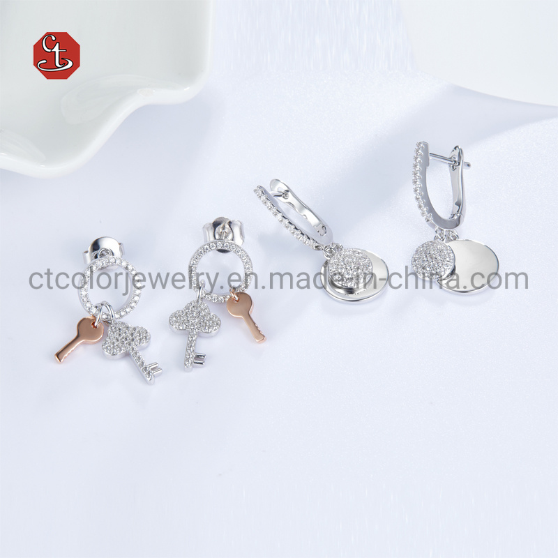 Fashion Jewelry Simple Personality Earrings S925 Silver  Earrings